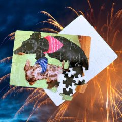 Egyedi A/5 puzzle 80 db-os