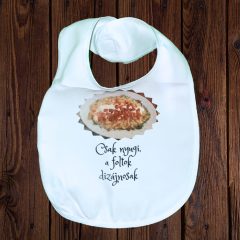 Egyedi fényképes partedli / előke