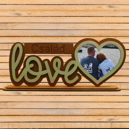 Love fényképtartó