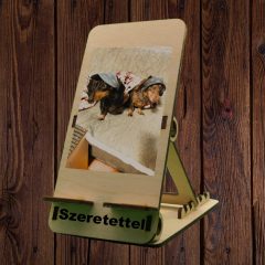 Állítható telefontartó fényképpel