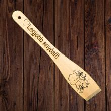 Egyedi fakanál a főzéshez