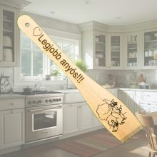 Egyedi fakanál a főzéshez