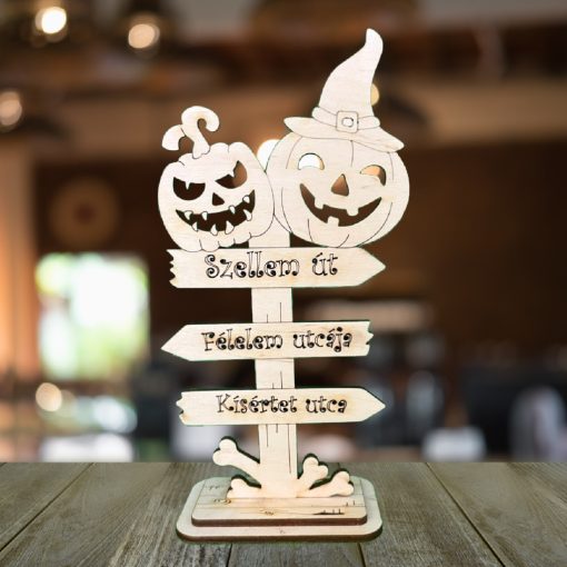 Halloween asztaldísz