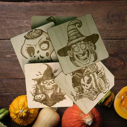 Halloween poháralátét