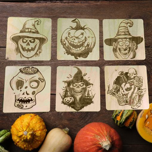 Halloween poháralátét