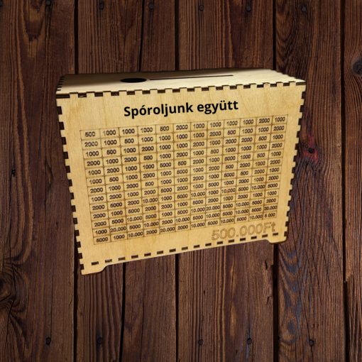Egyedi gravírozható persely