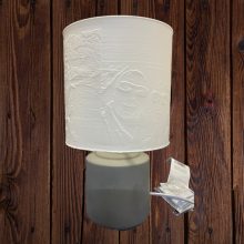 Lámpa, egyedi 3D nyomtatott búrával