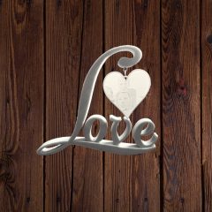 Love 3D nyomtatott képpel