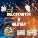Kulcstartók & Biléták